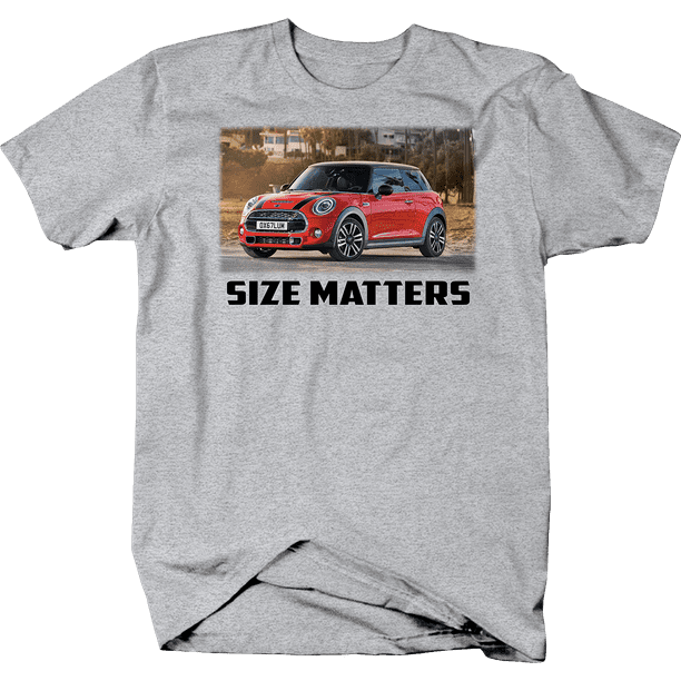 MINI 5XL GOOD THINGS COME SMALL PACKAGES MENS T SHIRT COOPER RETRO CLASSIC S